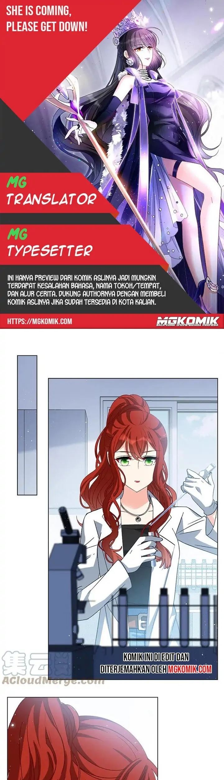 Baca Komik She Is Coming, Please Get Down! Chapter 61.3 Gambar 1