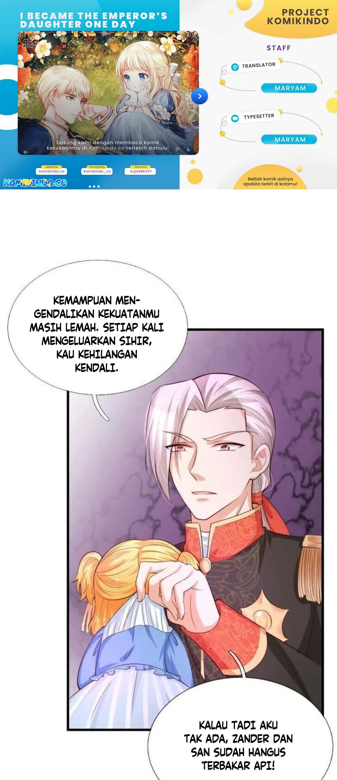 Baca Komik I Became The Emperor’s Daughter One Day Chapter 99 Gambar 1