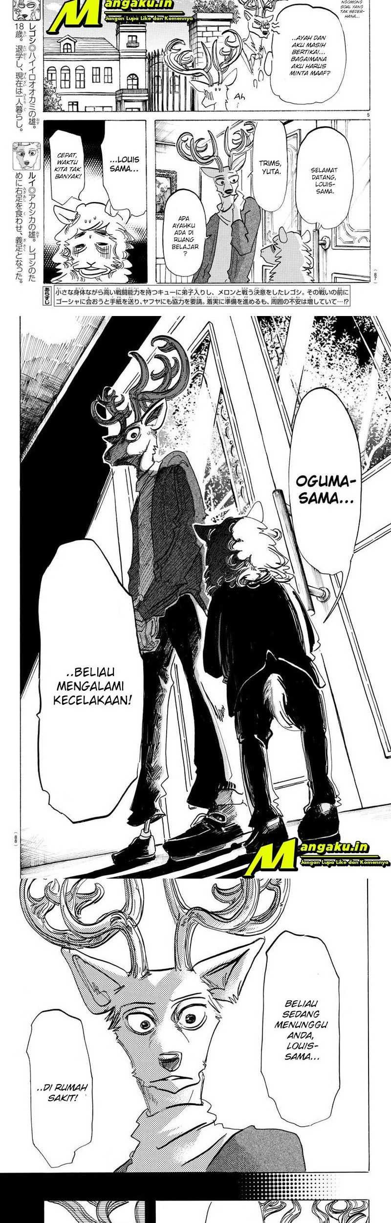 Beastars Chapter 165 Gambar 5