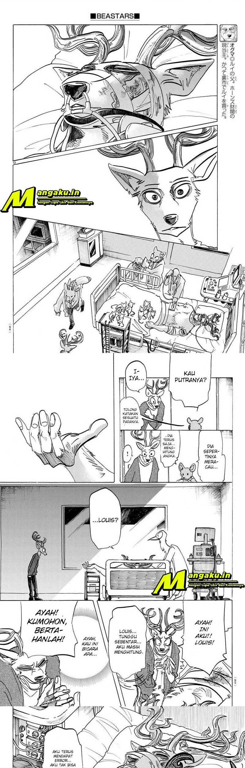 Beastars Chapter 165 Gambar 9