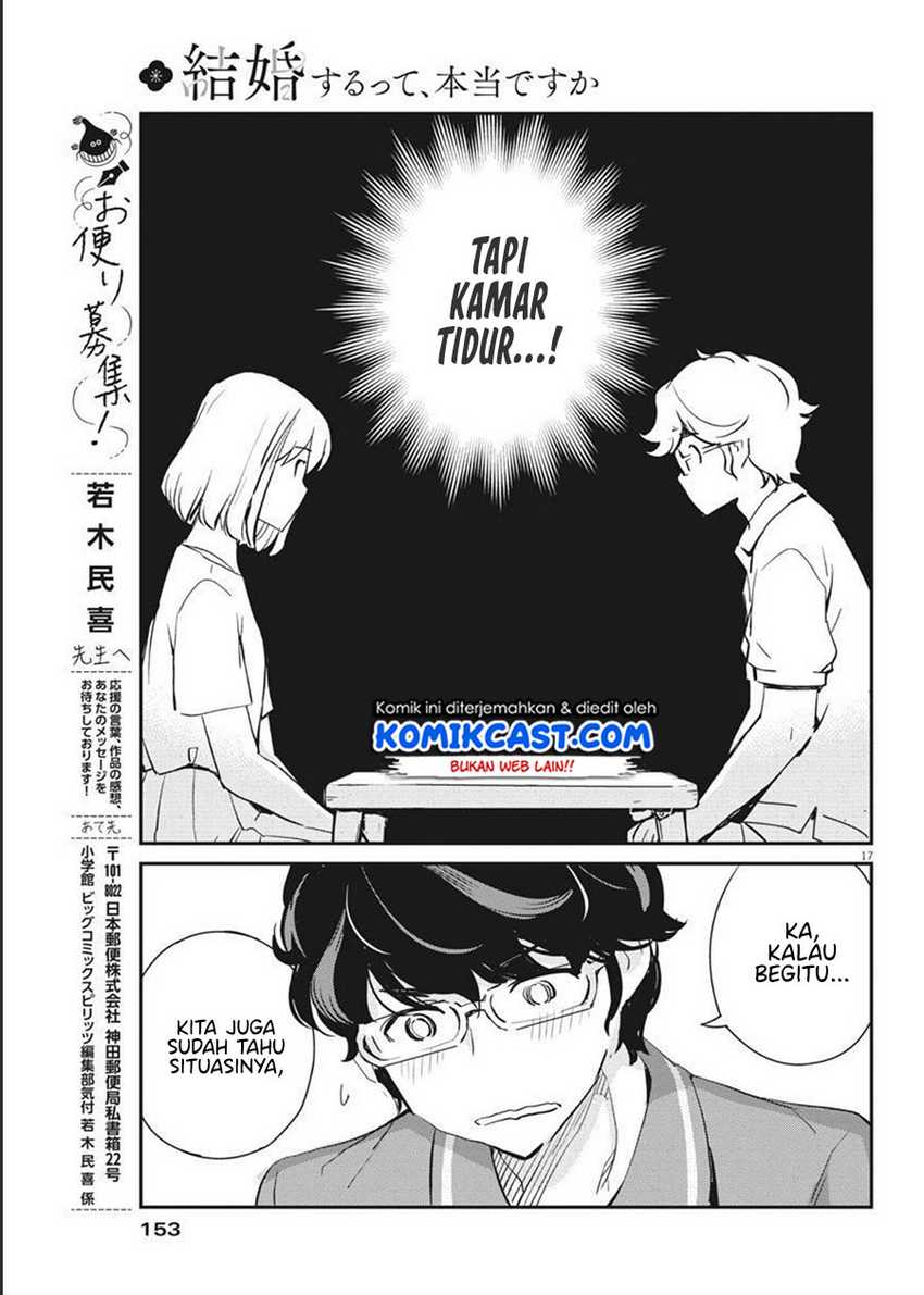 Kekkon Surutte, Hontou Desu Ka? Chapter 59 Gambar 18