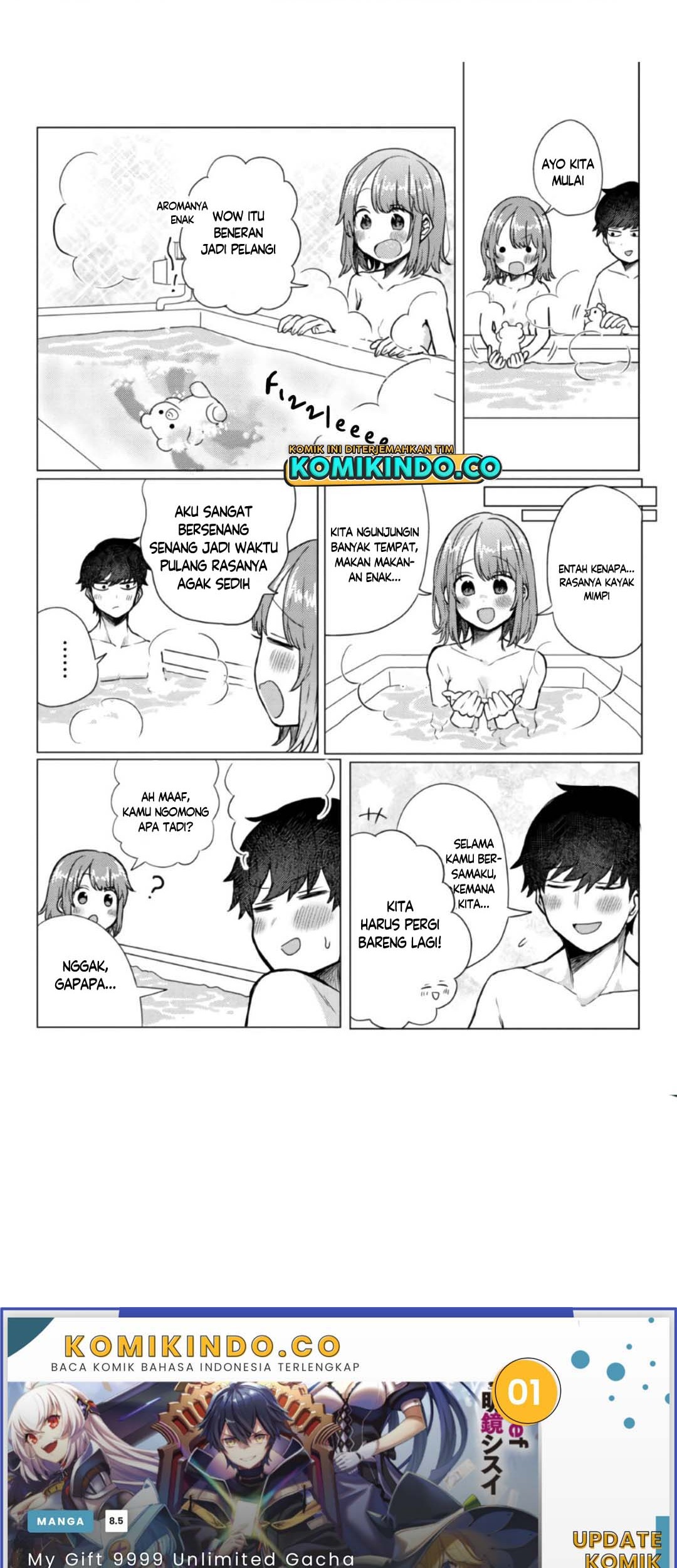 Girlfriend Who Absolutely Doesn’t Want to Take a Bath VS Boyfriend Who Absolutely Wants Her to Take a Bath Chapter 45 Gambar 4