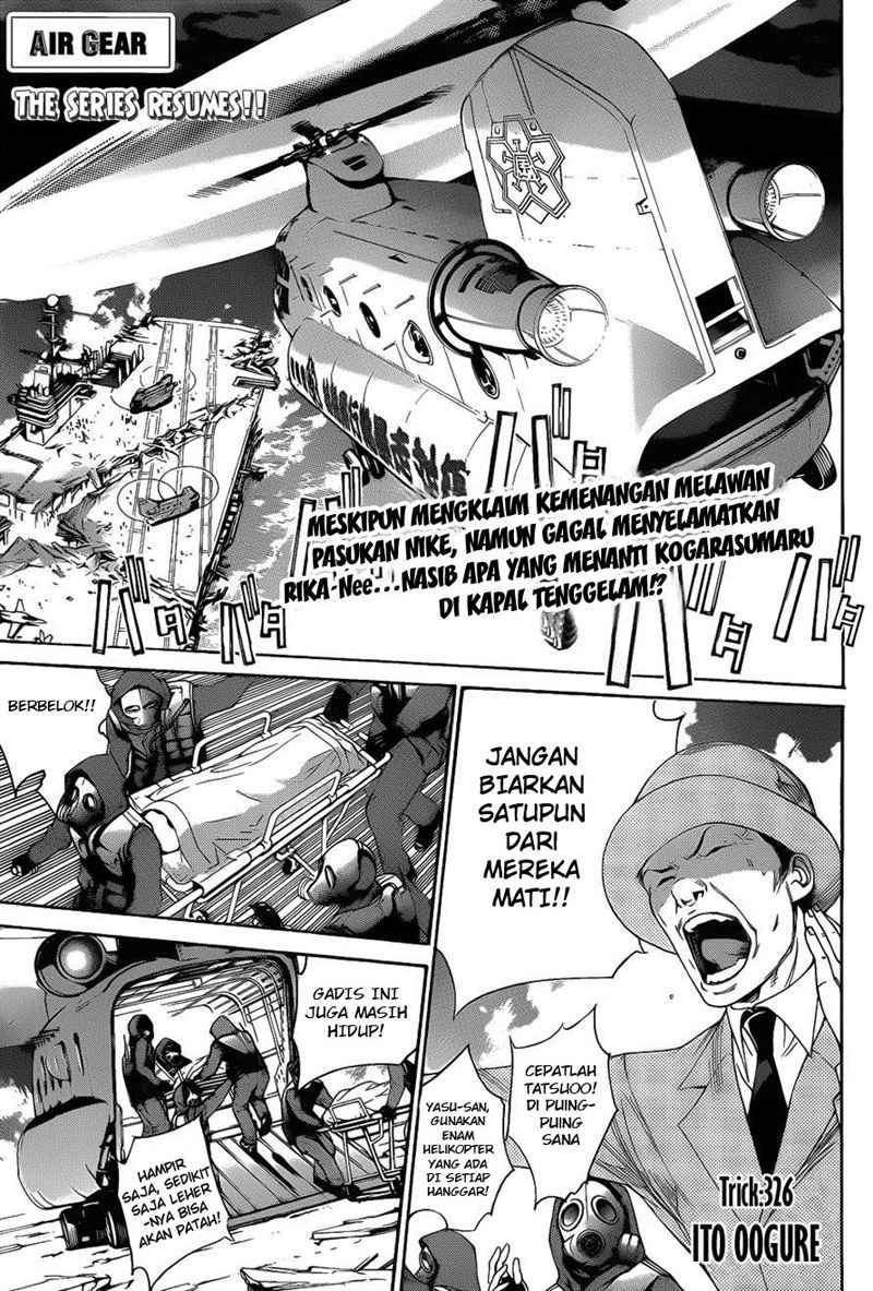 Baca Air Gear Chapter 326 Gambar 2