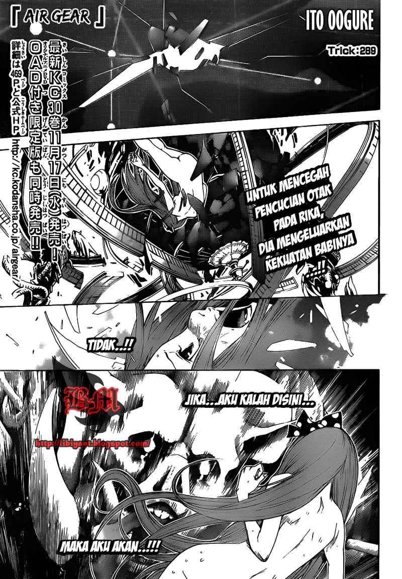 Baca Air Gear Chapter 289 Gambar 2
