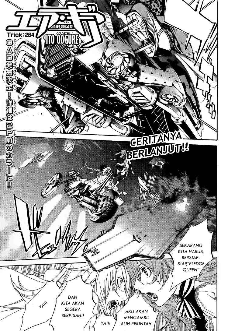 Baca Air Gear Chapter 284 Gambar 2