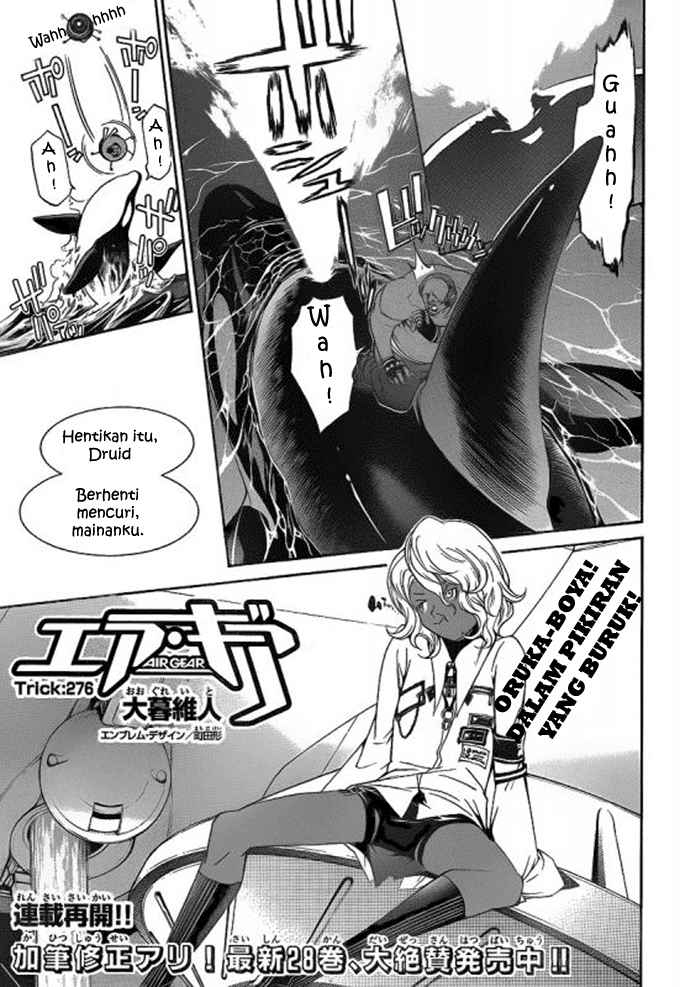 Baca Air Gear Chapter 276 Gambar 2