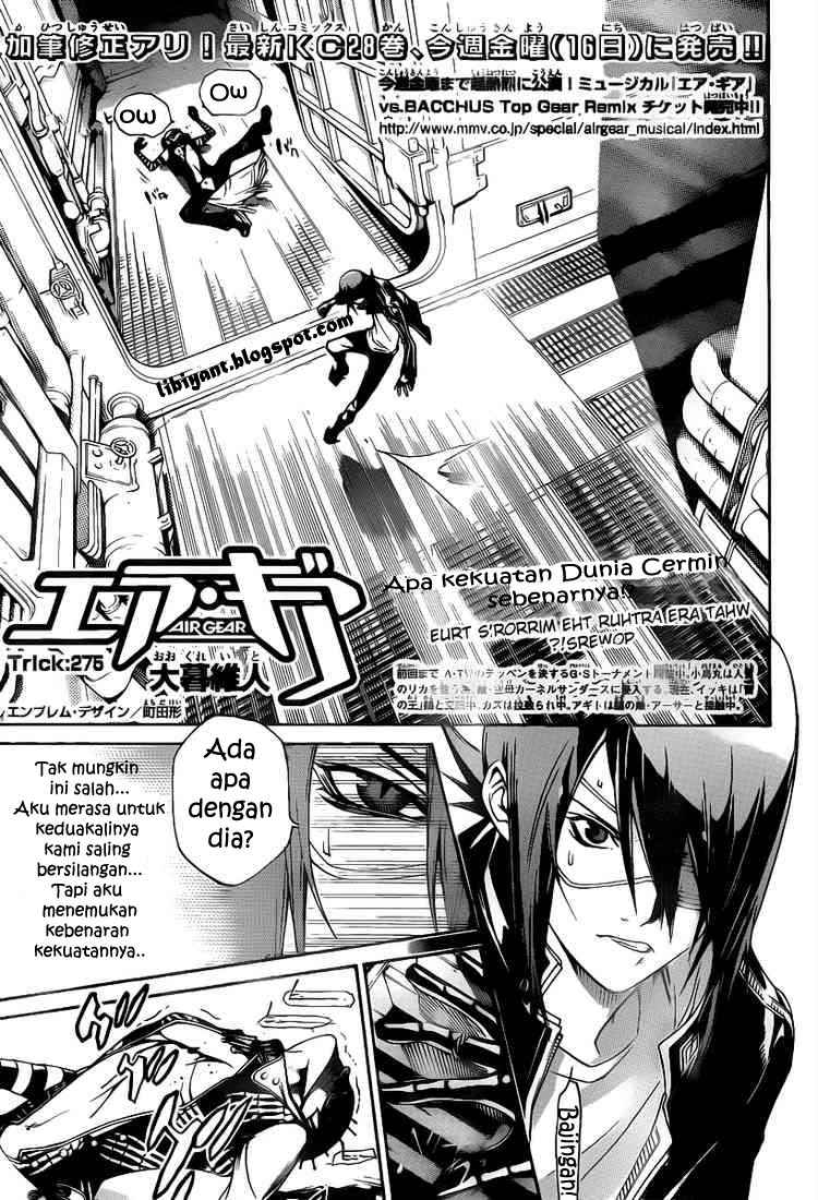 Baca Air Gear Chapter 275 Gambar 2