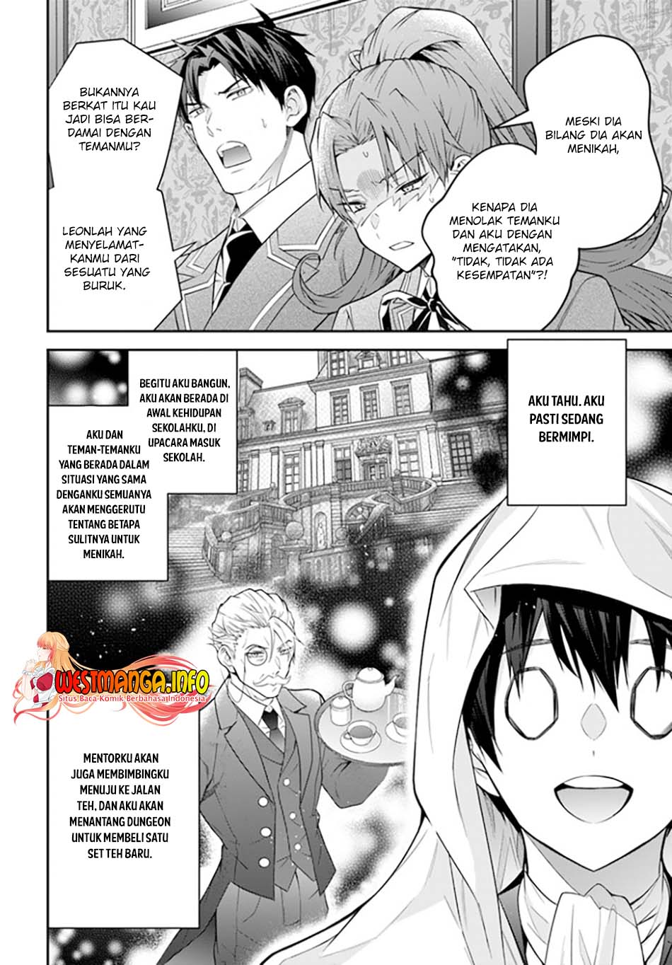 Otome Game Sekai wa Mob ni Kibishii Sekai Desu Chapter 38 Gambar 12