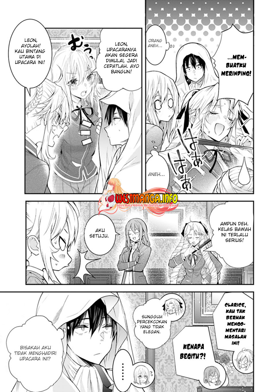 Otome Game Sekai wa Mob ni Kibishii Sekai Desu Chapter 38 Gambar 16