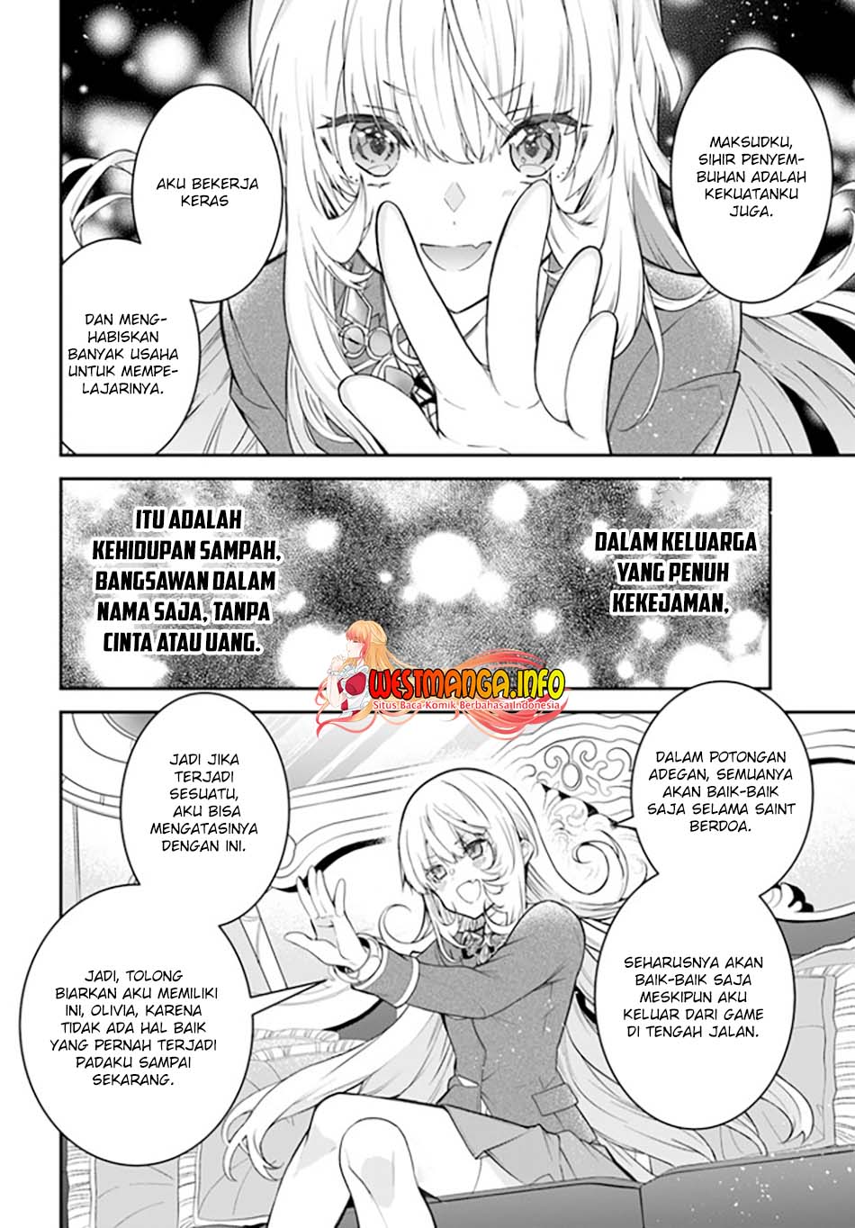Otome Game Sekai wa Mob ni Kibishii Sekai Desu Chapter 38 Gambar 34
