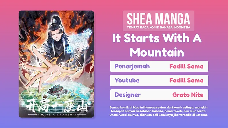 Baca Komik It Starts With A Mountain Chapter 130 Gambar 1