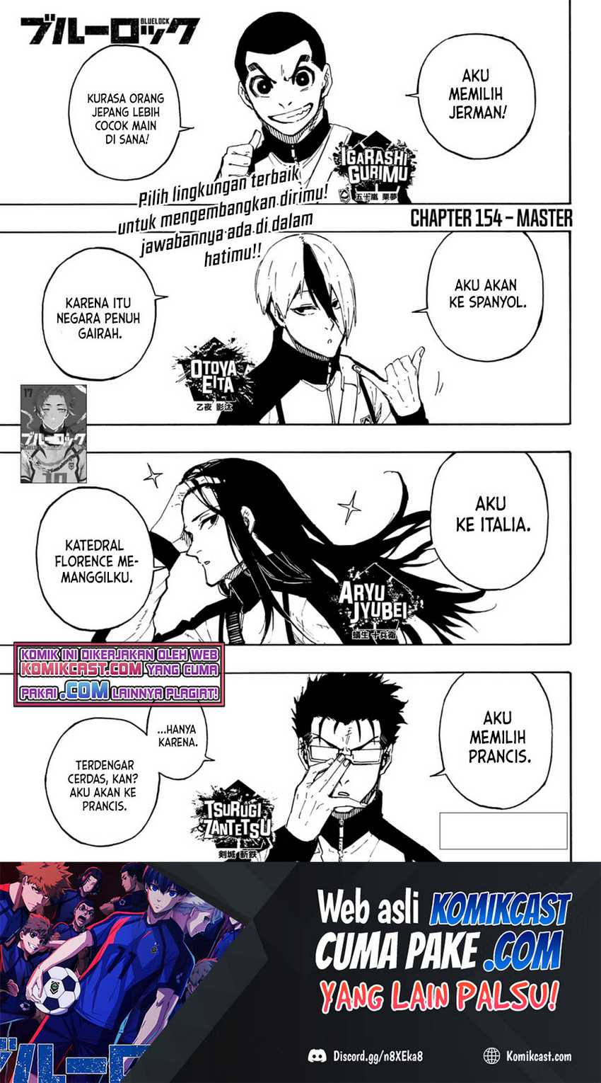 Baca Manga Blue Lock Chapter 154 Gambar 2