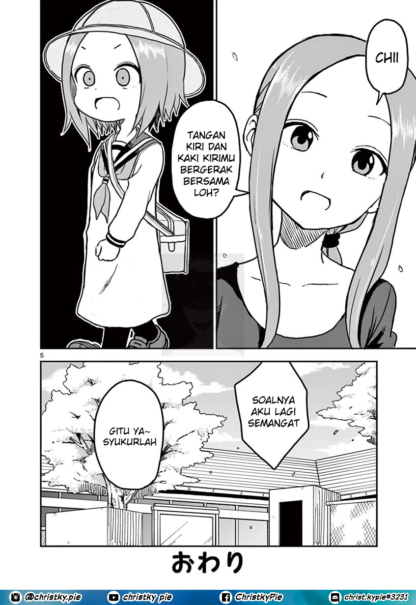 Karakai Jouzu no (Moto) Takagi-san Chapter 93.5 Gambar 5