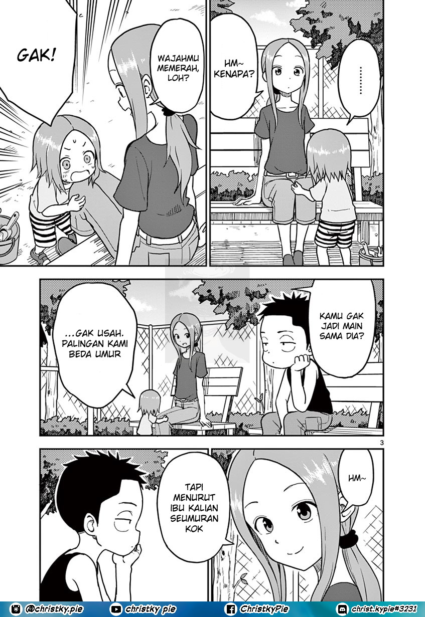 Karakai Jouzu no (Moto) Takagi-san Chapter 93 Gambar 3