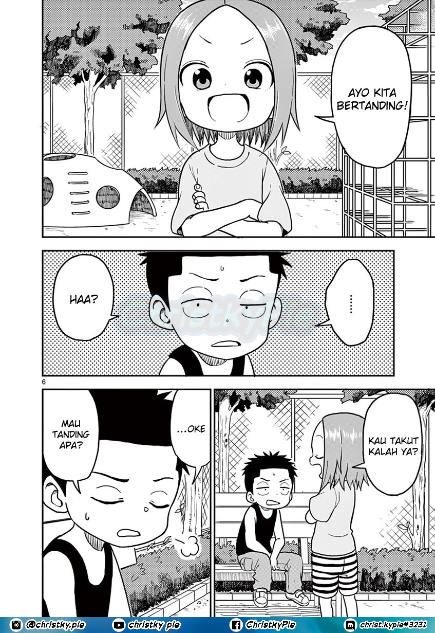 Karakai Jouzu no (Moto) Takagi-san Chapter 93 Gambar 6
