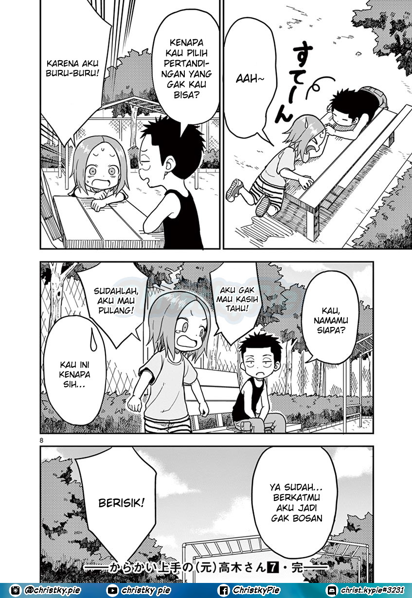Karakai Jouzu no (Moto) Takagi-san Chapter 93 Gambar 8