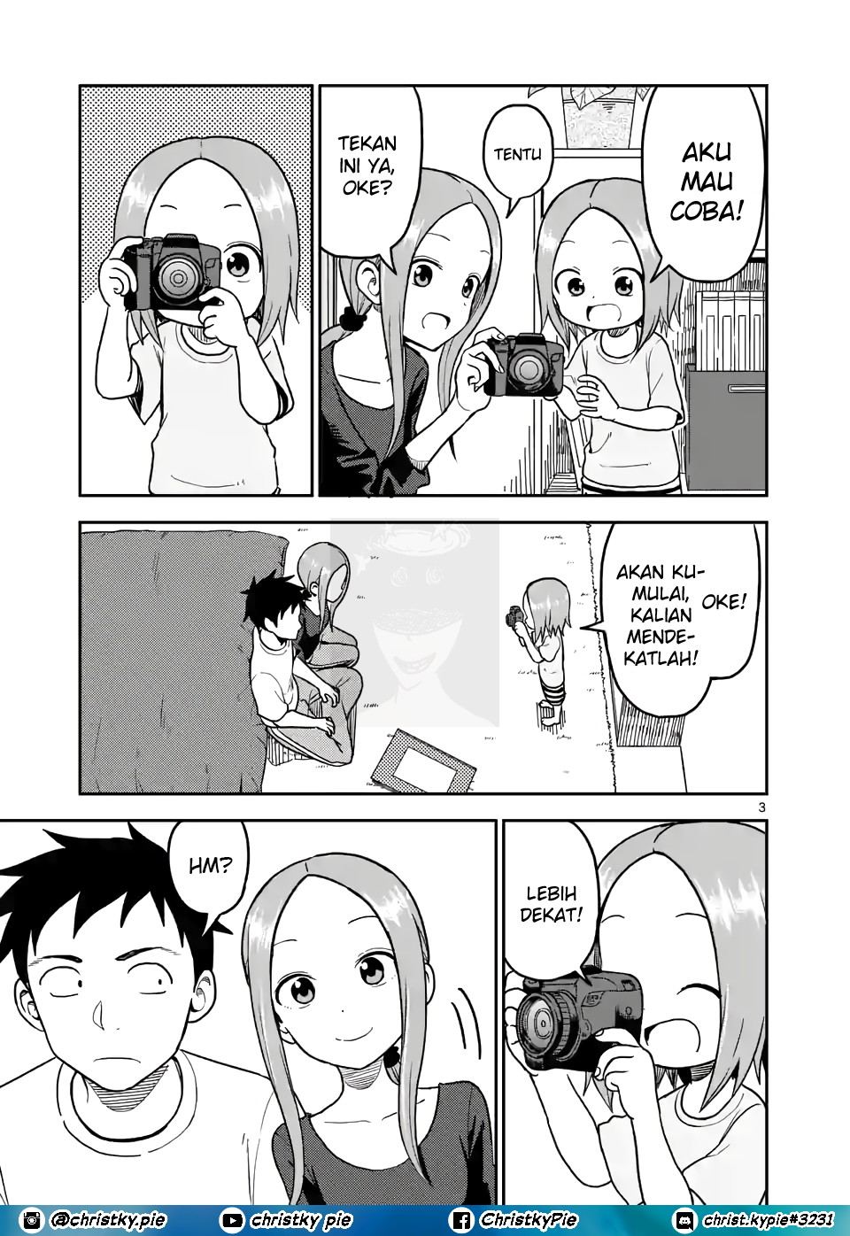 Karakai Jouzu no (Moto) Takagi-san Chapter 92 Gambar 3