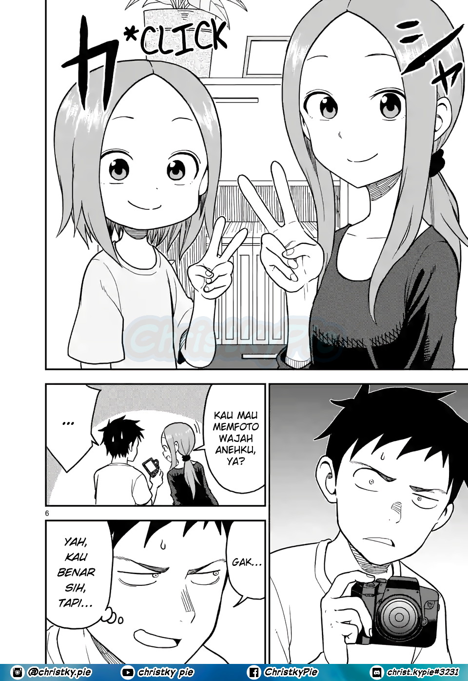 Karakai Jouzu no (Moto) Takagi-san Chapter 92 Gambar 6