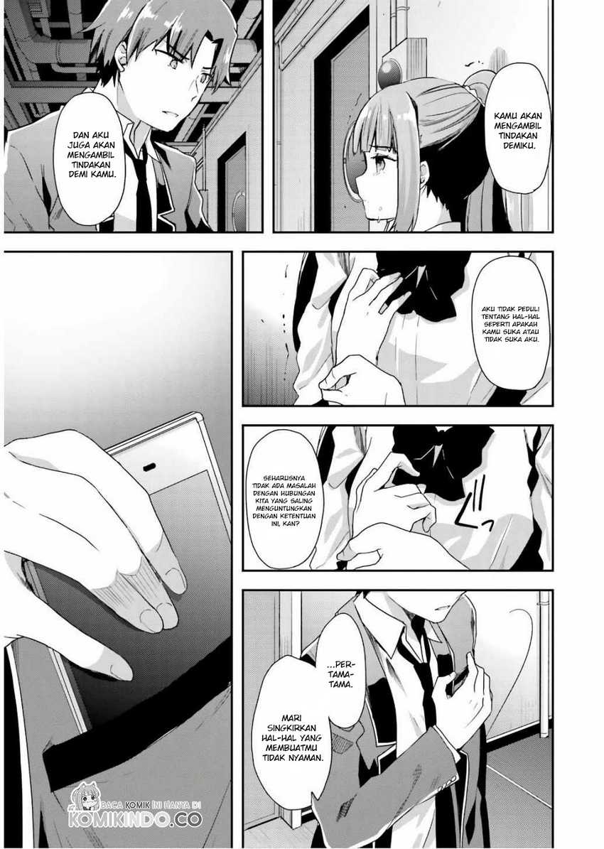 Youkoso Jitsuryoku Shijou Shugi no Kyoushitsu e Chapter 45 Gambar 18