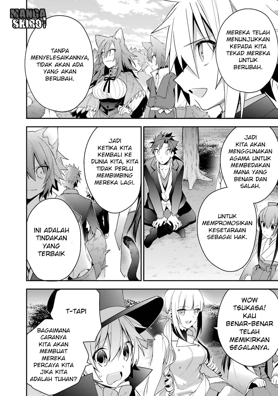 Choujin Koukousei-tachi wa Isekai demo Yoyuu de Ikinuku you desu! Chapter 18 Gambar 10
