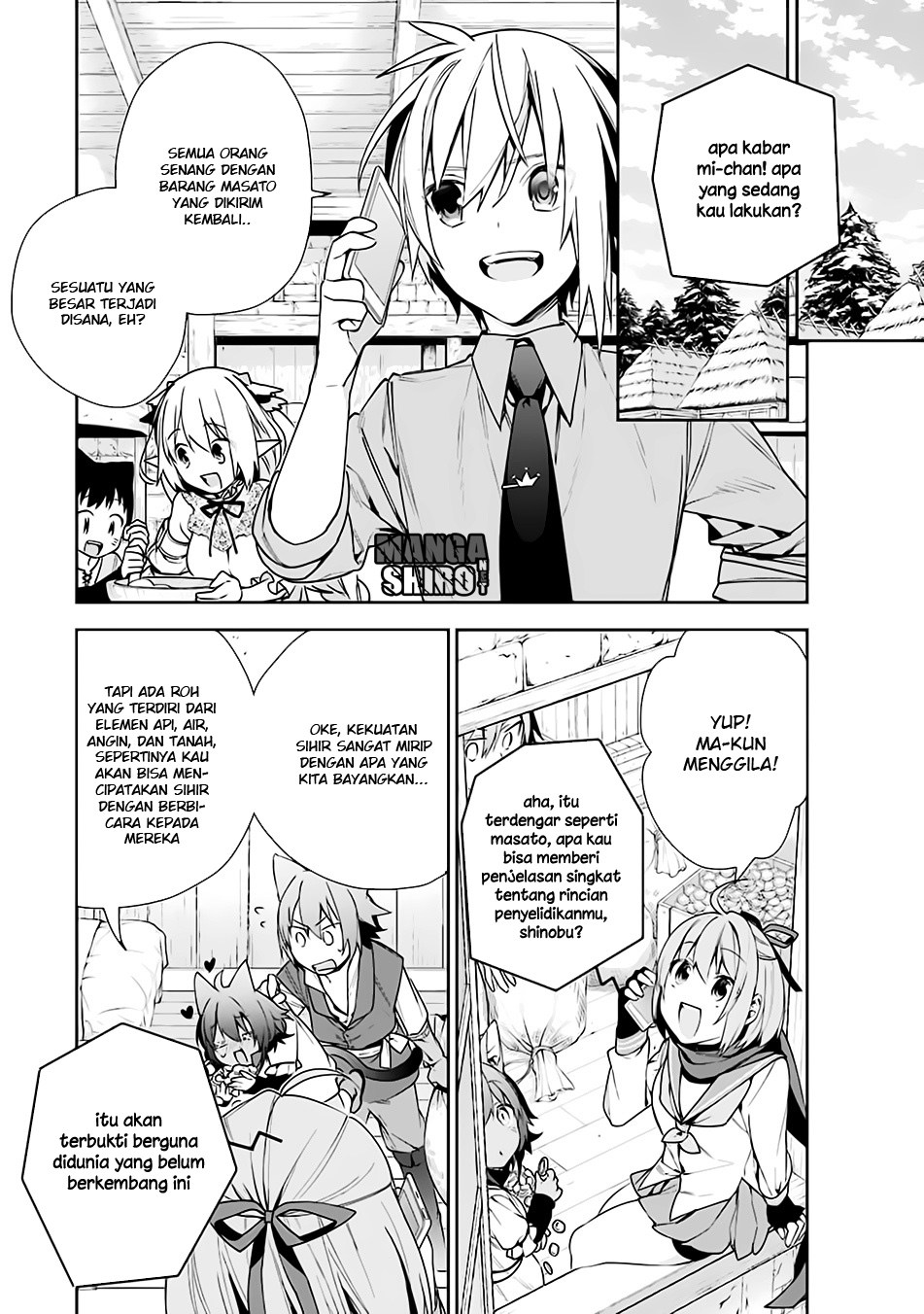 Choujin Koukousei-tachi wa Isekai demo Yoyuu de Ikinuku you desu! Chapter 09 Gambar 11