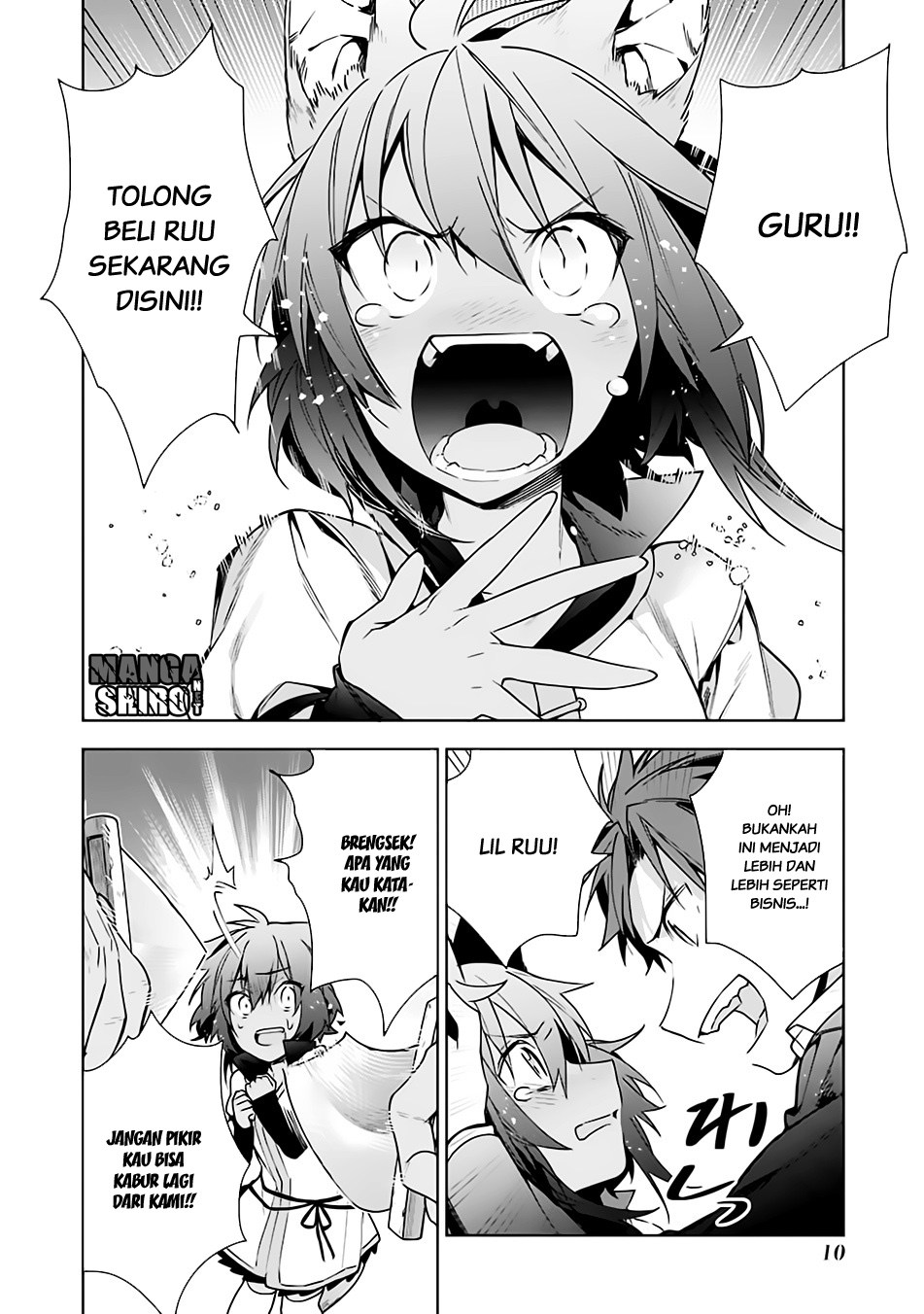 Choujin Koukousei-tachi wa Isekai demo Yoyuu de Ikinuku you desu! Chapter 09 Gambar 8