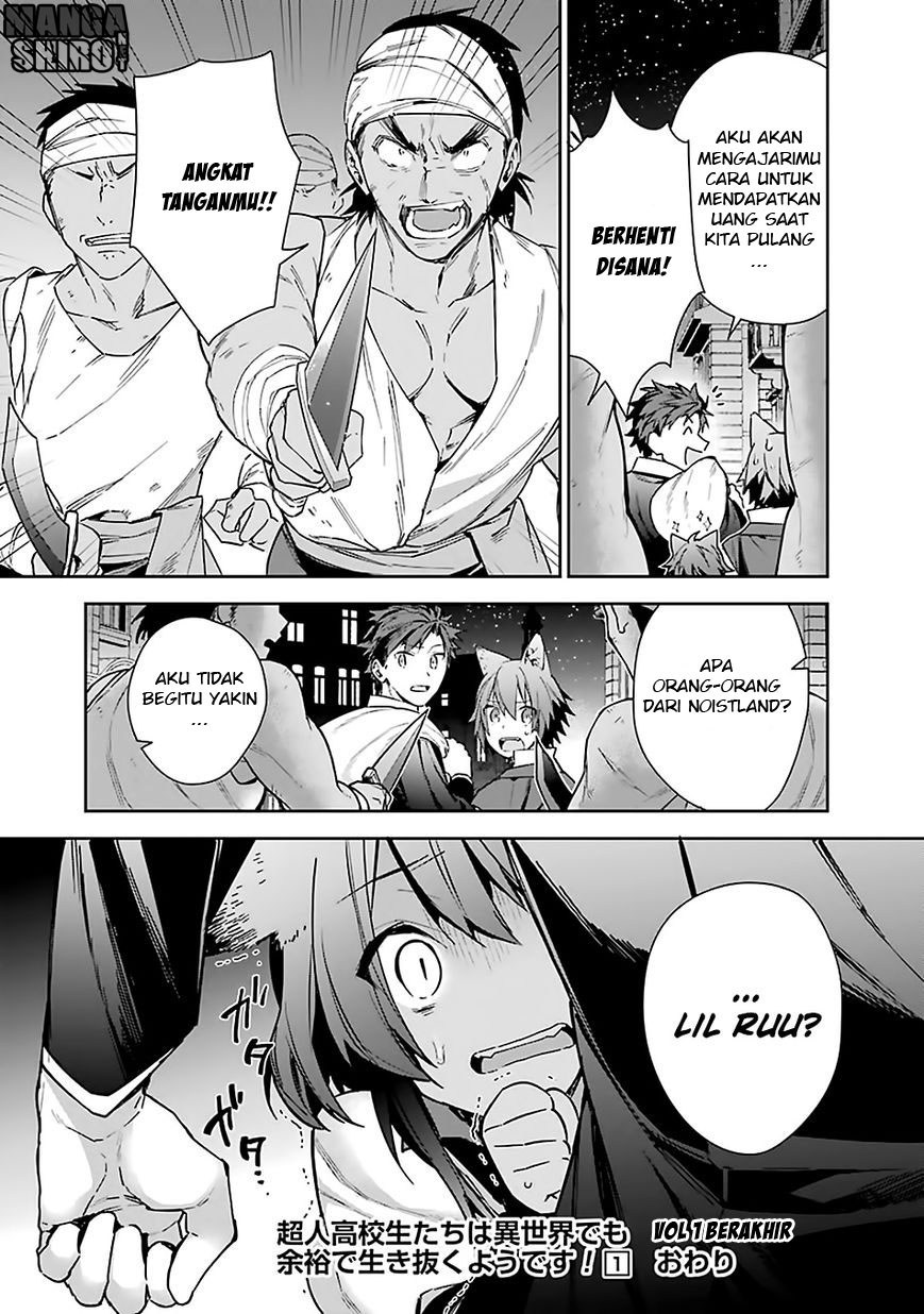 Choujin Koukousei-tachi wa Isekai demo Yoyuu de Ikinuku you desu! Chapter 08 Gambar 21