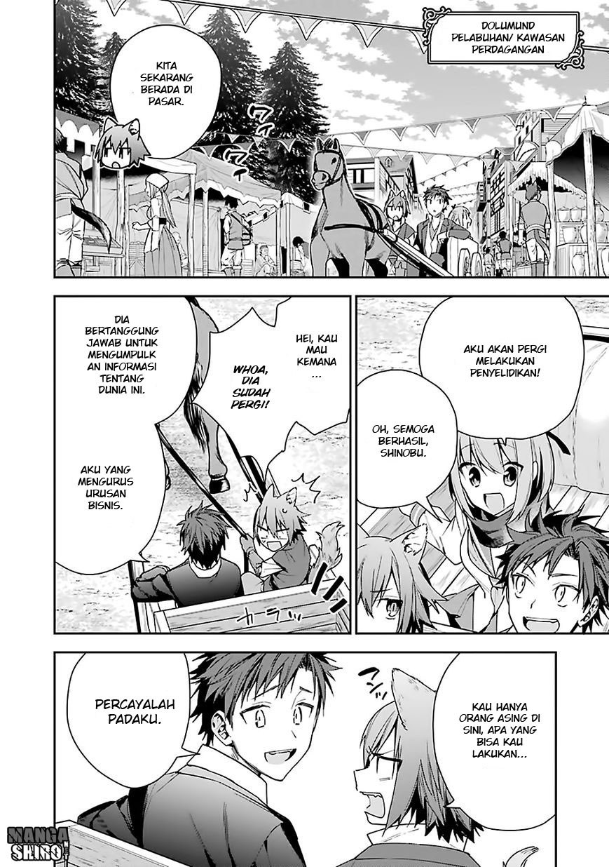 Choujin Koukousei-tachi wa Isekai demo Yoyuu de Ikinuku you desu! Chapter 06 Gambar 3