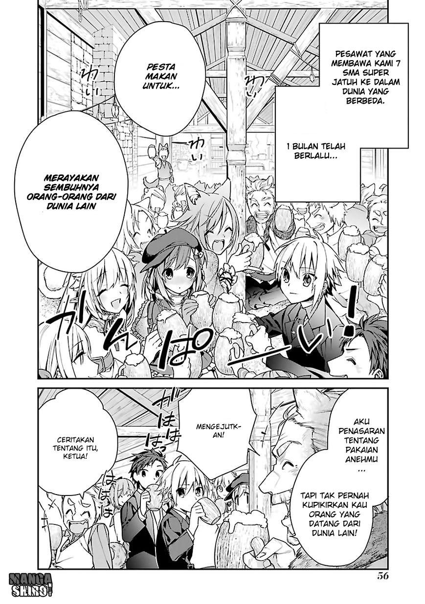 Choujin Koukousei-tachi wa Isekai demo Yoyuu de Ikinuku you desu! Chapter 03 Gambar 3