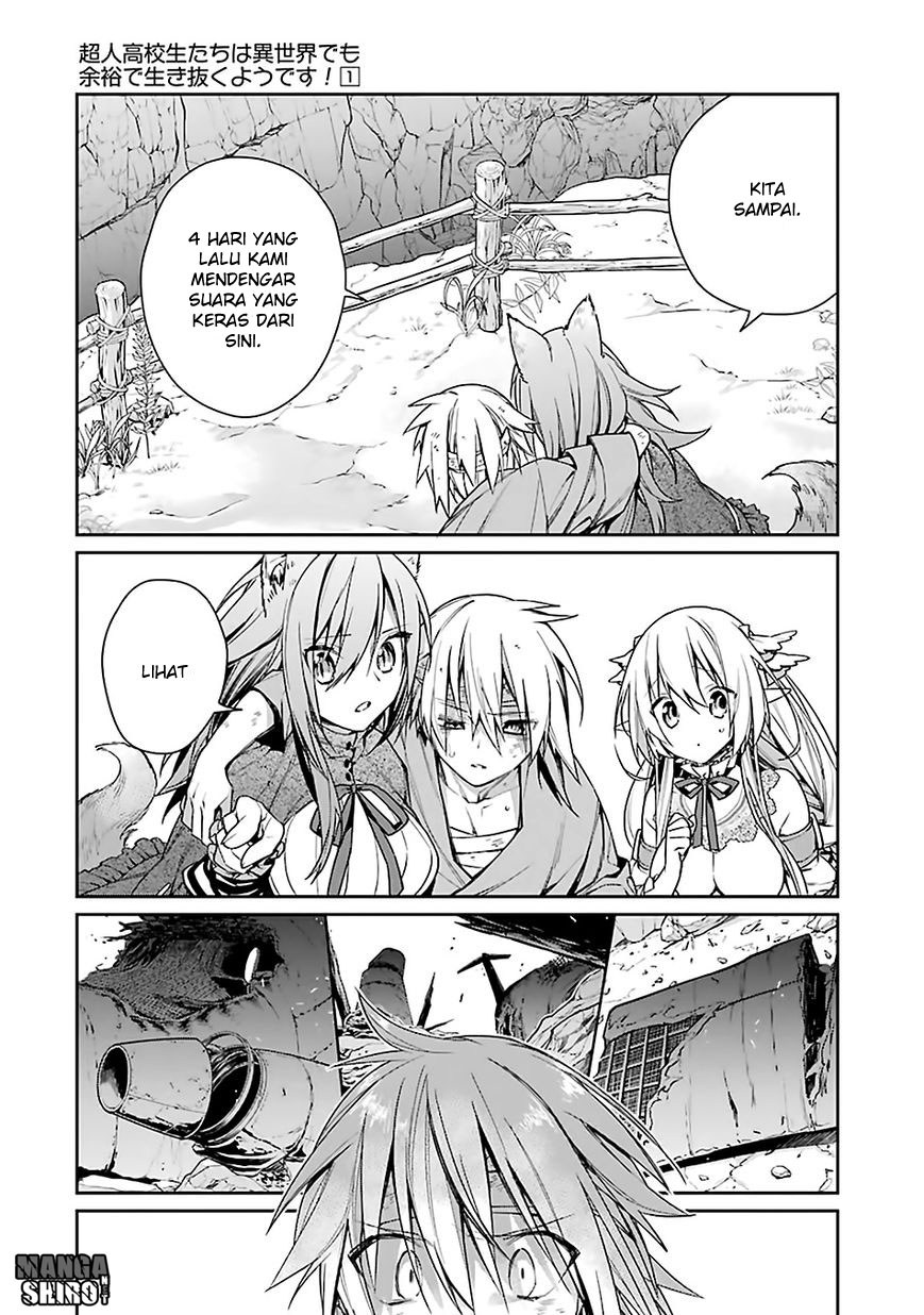Choujin Koukousei-tachi wa Isekai demo Yoyuu de Ikinuku you desu! Chapter 02 Gambar 19