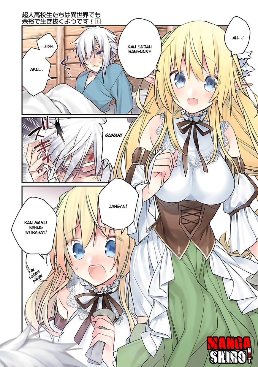 Baca Choujin Koukousei-tachi wa Isekai demo Yoyuu de Ikinuku you desu! Chapter 02 Gambar 2