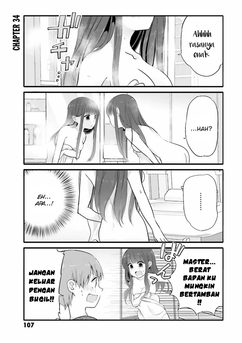 Baca Uchi no Hentai Maid ni Osowareteru Chapter 34 Gambar 2