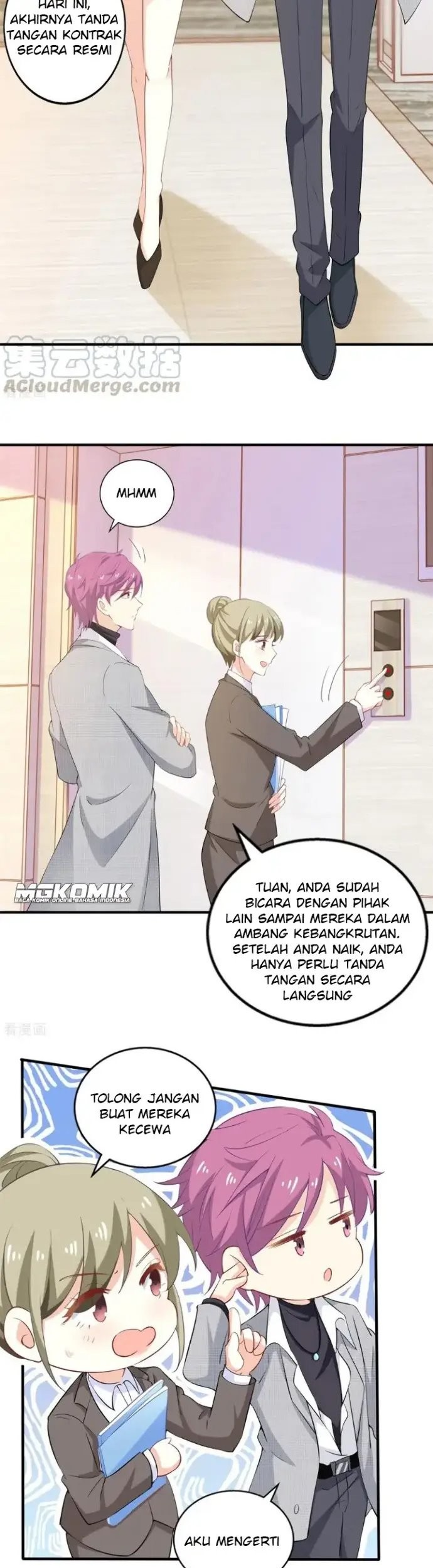 Take Your Mommy Home Chapter 327 Gambar 23