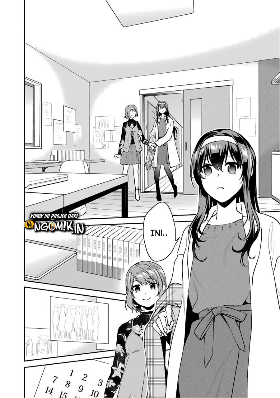 Saenai Heroine no Sodatekata: Koisuru Metronome Chapter 49 Gambar 23