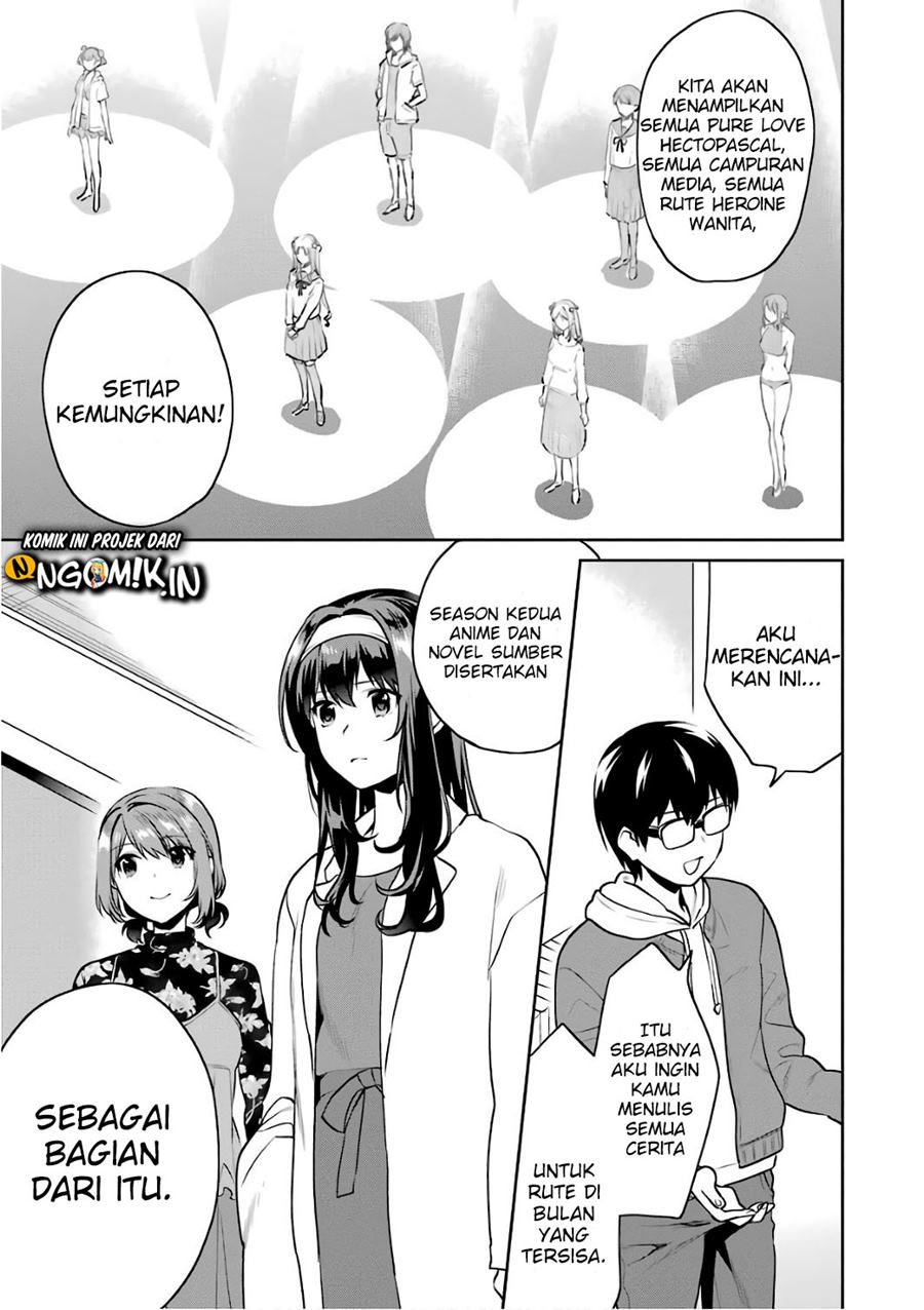 Saenai Heroine no Sodatekata: Koisuru Metronome Chapter 49 Gambar 32