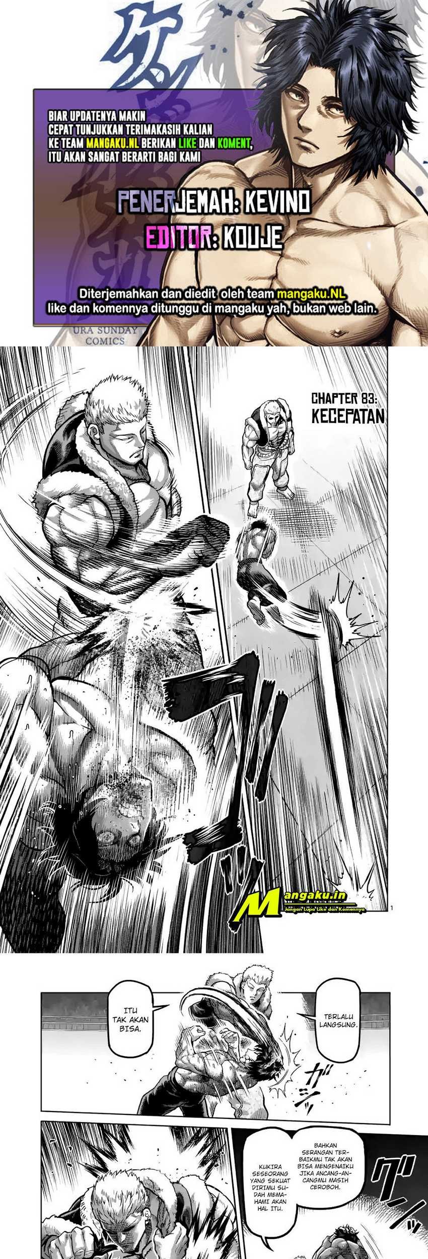 Baca Komik Kengan Omega Chapter 83 Gambar 1