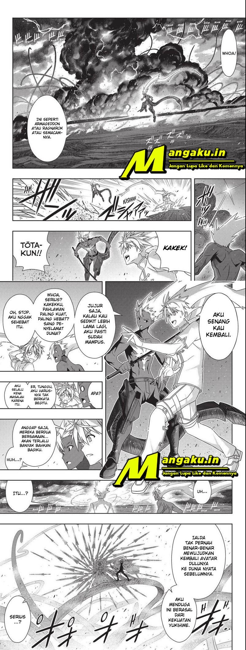 UQ Holder! Chapter 190.2 Gambar 11