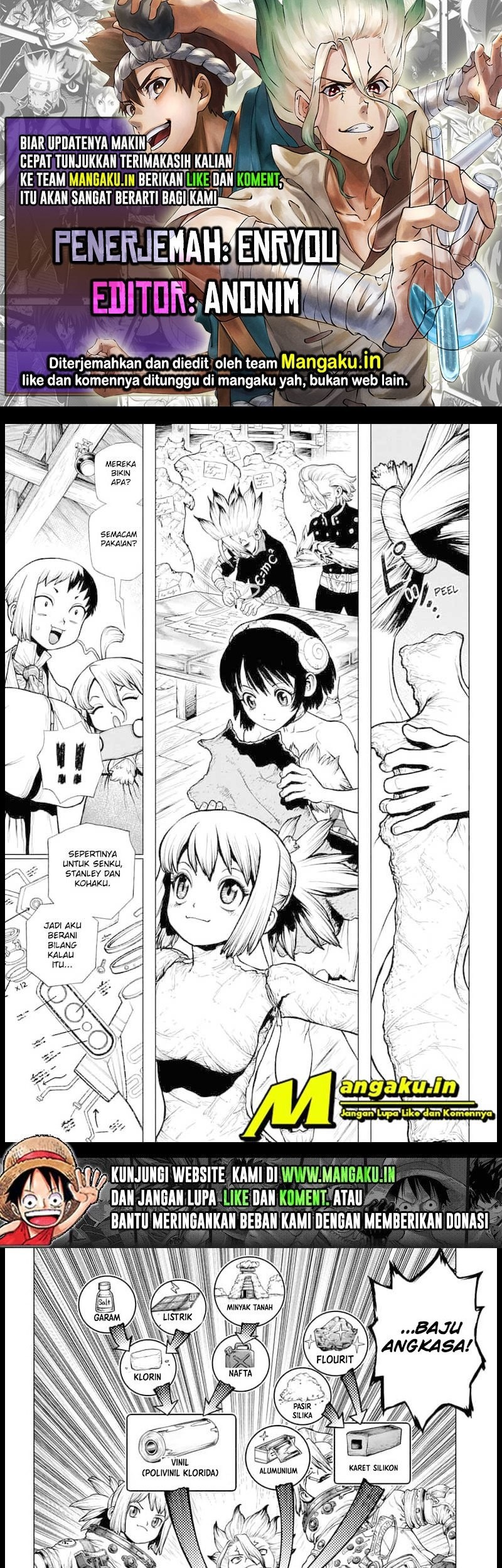 Baca Komik Dr. Stone Chapter 222 Gambar 1