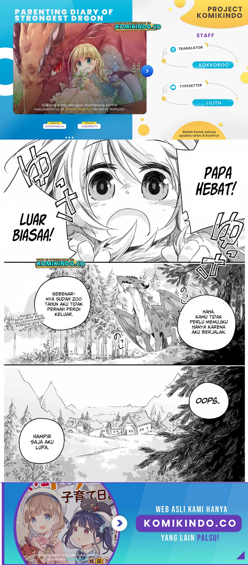 Baca  Parenting Diary Of The Strongest Dragon Who Suddenly Became A Dad Chapter 01.2 Gambar 2