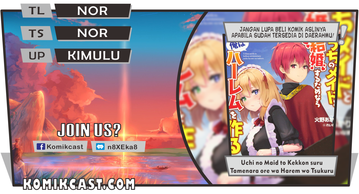 Baca Komik Uchi no Maid to Kekkon suru Tamenara ore wa Harem wo Tsukuru Chapter 07 Gambar 1