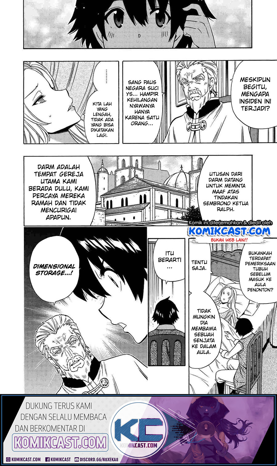 Kenja no Mago Chapter 61 Gambar 29