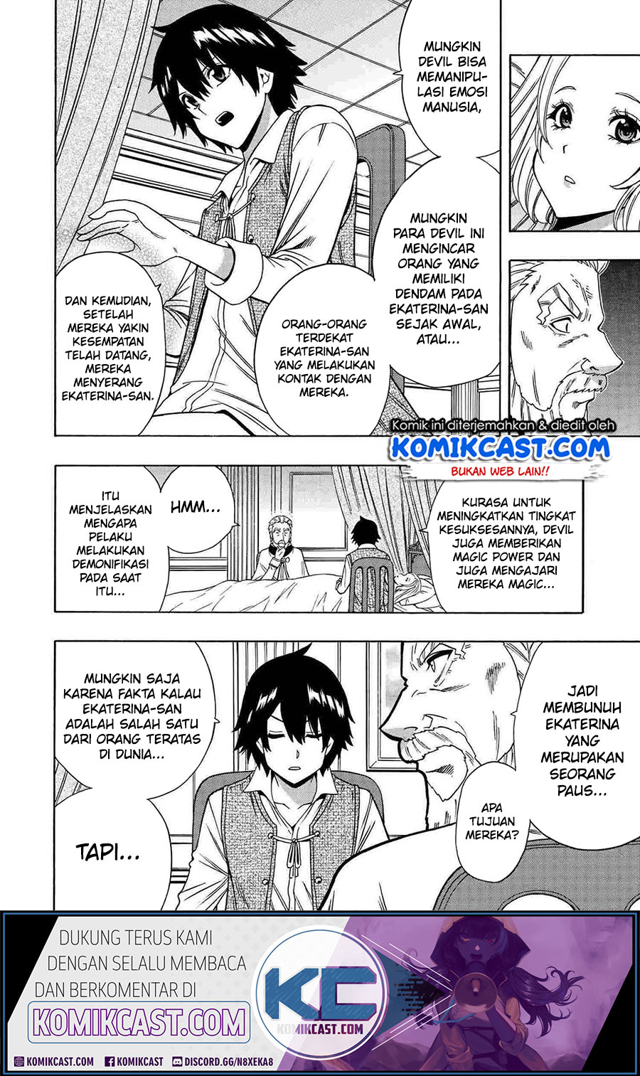Kenja no Mago Chapter 61 Gambar 31