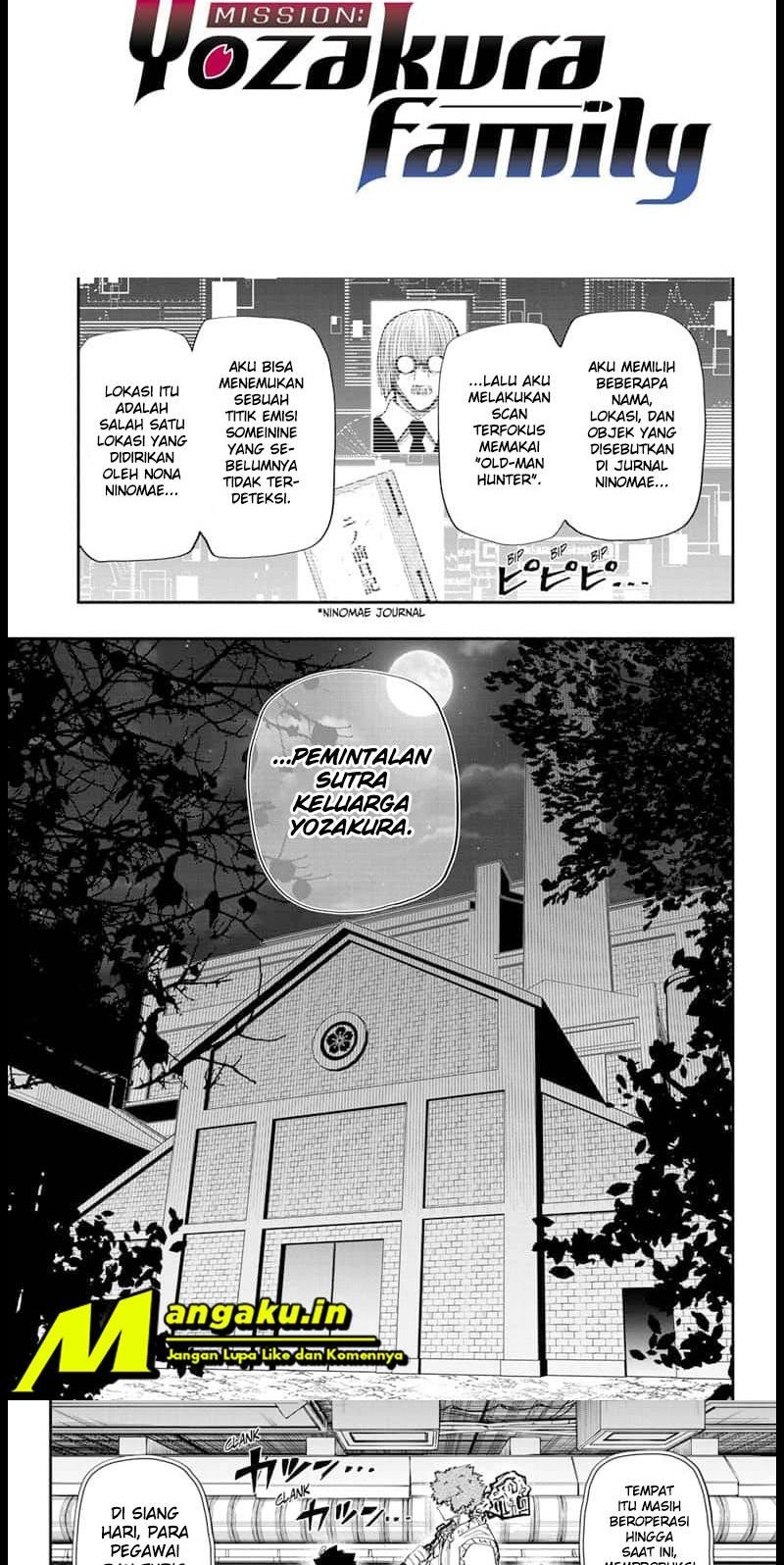 Baca  Mission: Yozakura Family Chapter 110 Gambar 2