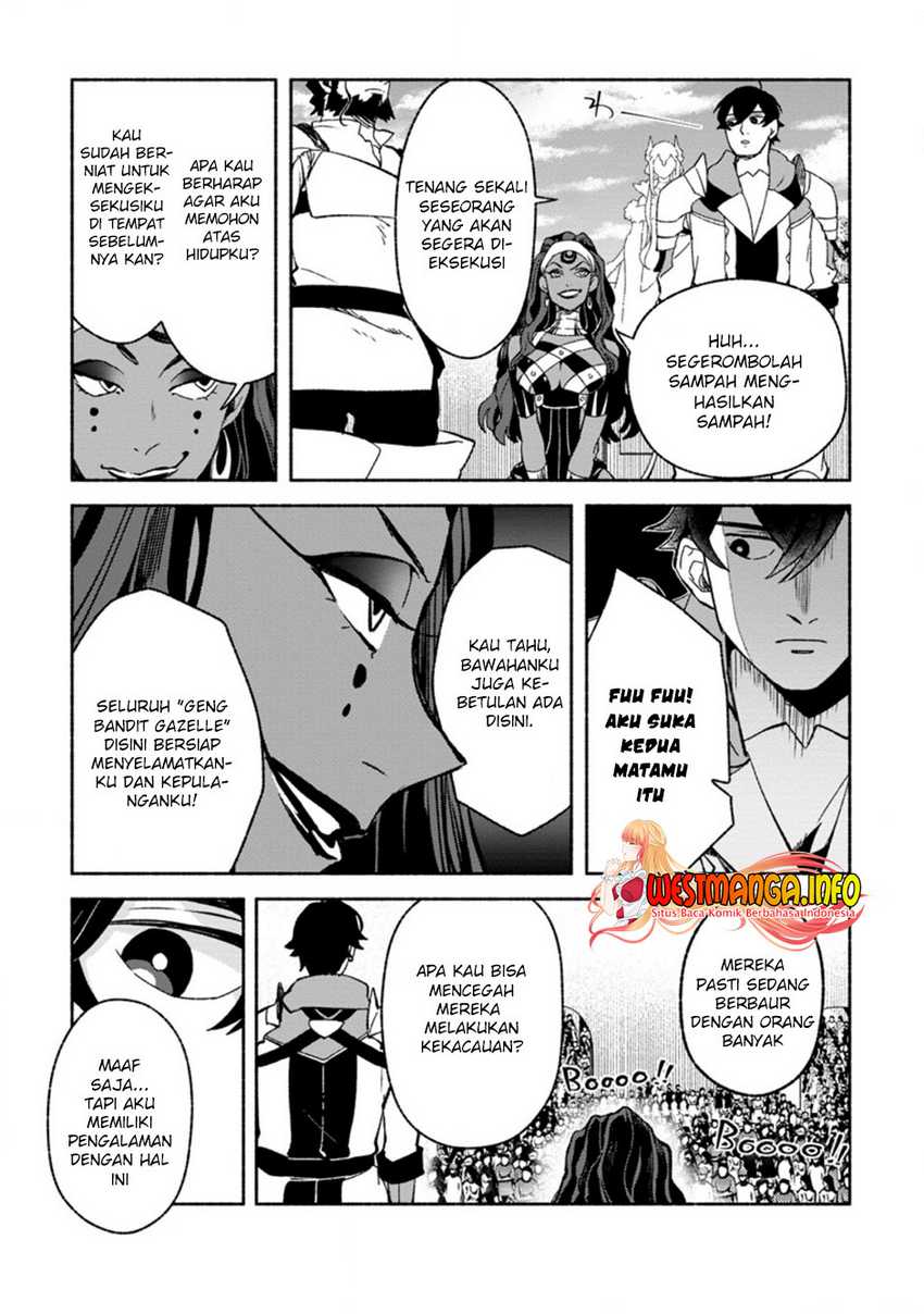 Sono Monban, Saikyou Nitsuki: Tsuihou Sareta Bougyo Ryoku 9999 no Senshi, Outo no Monban Toshite Musou Suru Chapter 08 Gambar 31