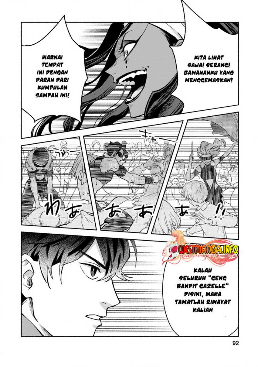 Sono Monban, Saikyou Nitsuki: Tsuihou Sareta Bougyo Ryoku 9999 no Senshi, Outo no Monban Toshite Musou Suru Chapter 08 Gambar 32