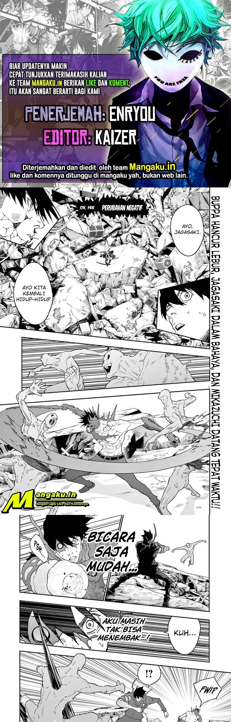 Baca Komik Jagaaaaaan Chapter 148 Gambar 1