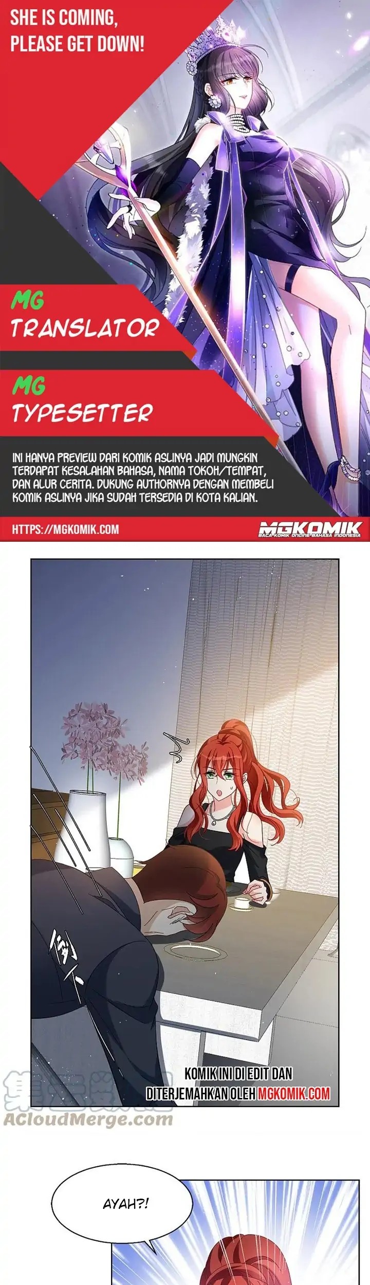 Baca Komik She Is Coming, Please Get Down! Chapter 62.2 Gambar 1