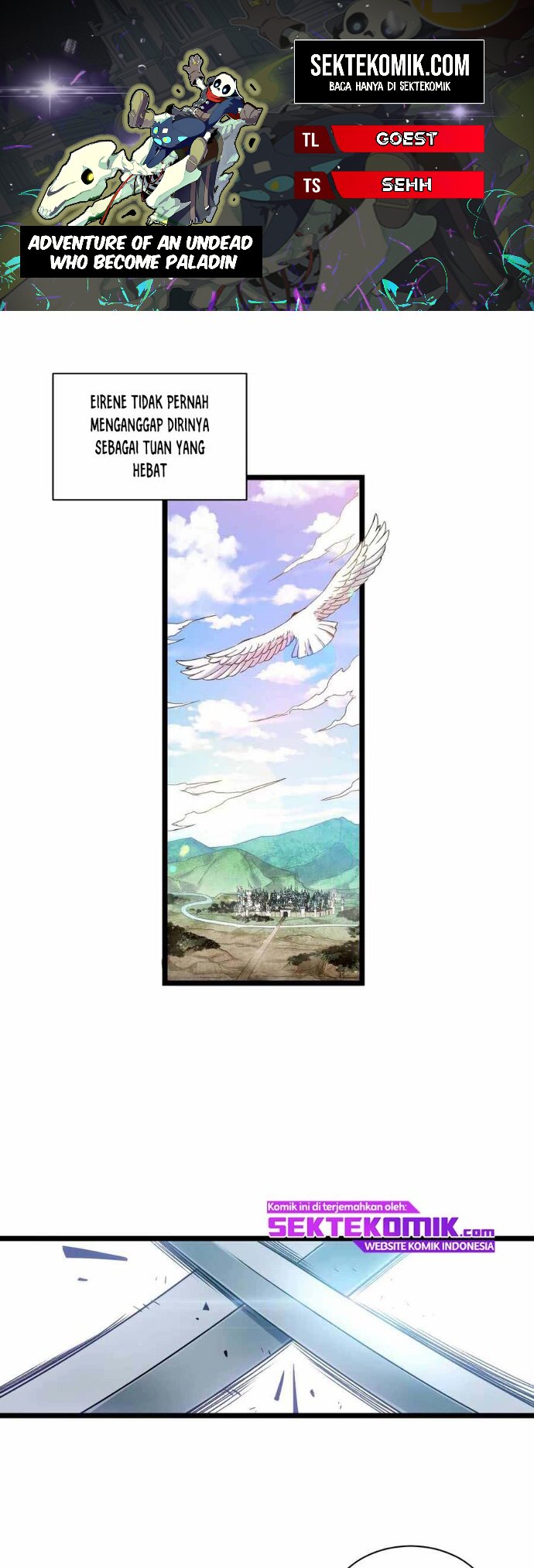 Baca Komik Adventures of an Undead Who Became Paladin Chapter 11 Gambar 1