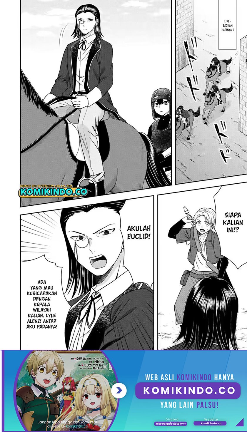 Tensei Ryoushu no Yuuryou Kaitaku: Zensei no Kioku o Ikashite White ni Tsutometara, Yuunou na Jinzai ga Atsumari Sugimashita Chapter 16.1 Gambar 16