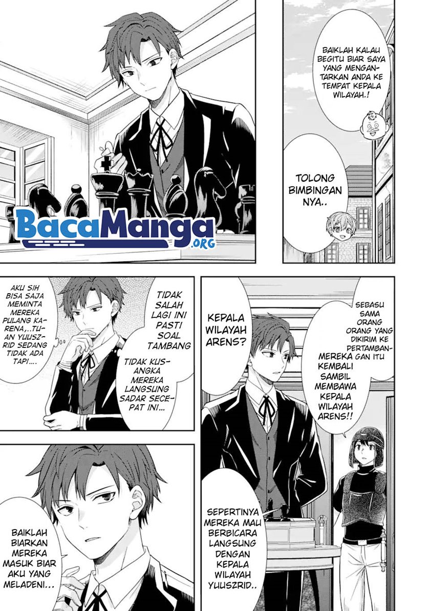 Tensei Ryoushu no Yuuryou Kaitaku: Zensei no Kioku o Ikashite White ni Tsutometara, Yuunou na Jinzai ga Atsumari Sugimashita Chapter 15.1 Gambar 16